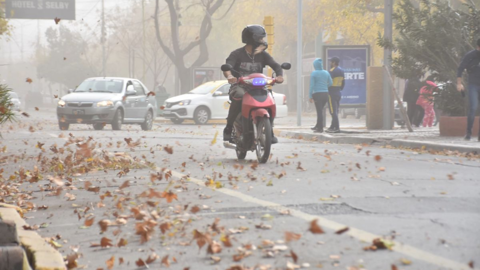 Por viento zonda, suspenden las clases en Malargüe durante el turno tarde y la noche
